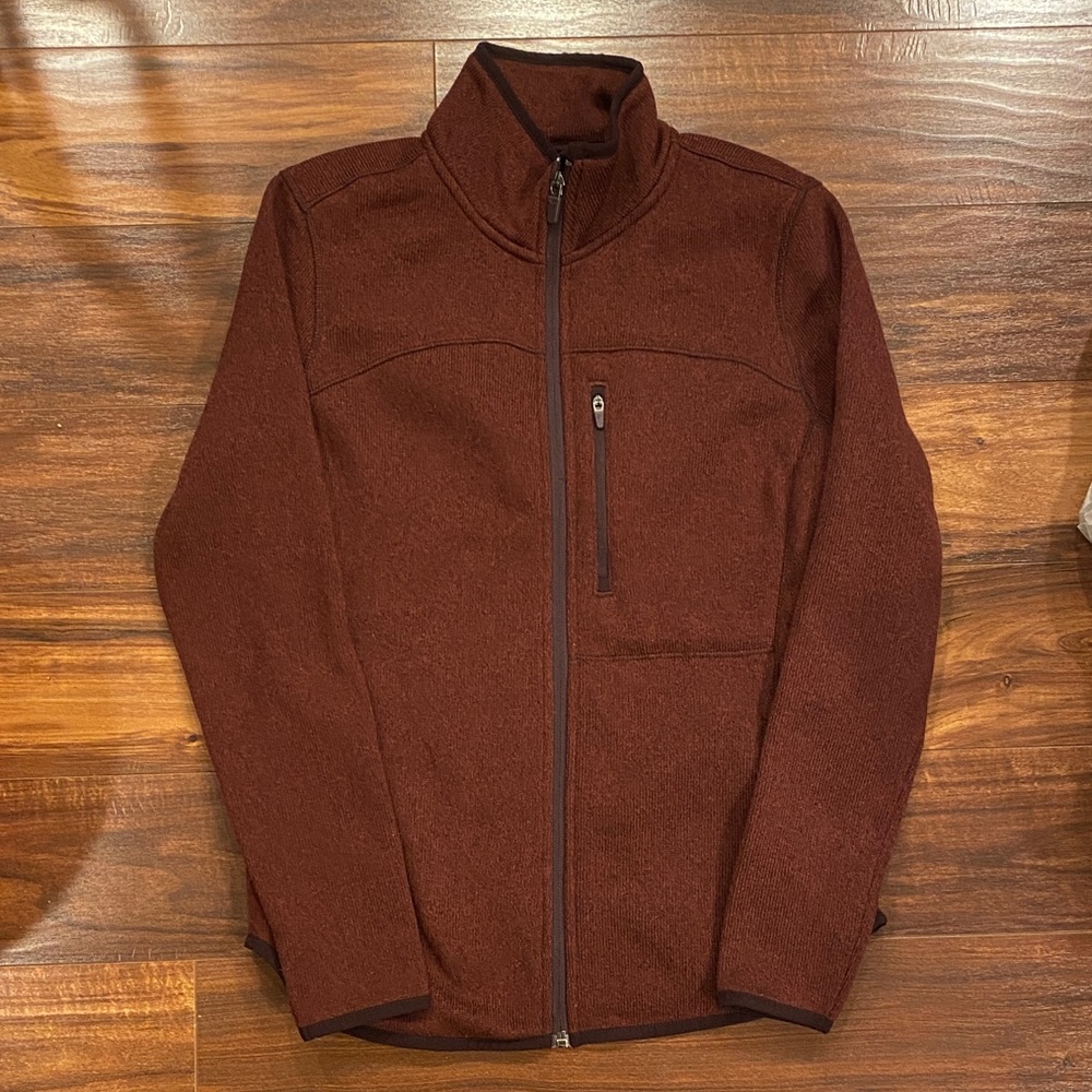 Old Navy Women's Zip-Up Jacket in Maroon sz XS
